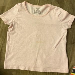 Girls light pink Tee shirt